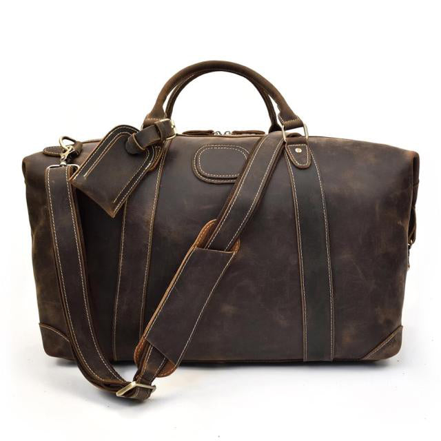 Sac Voyage cuir Homme Vintage EziClic