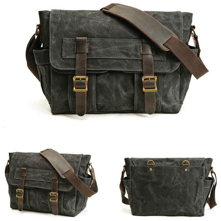 sacoche toile homme
