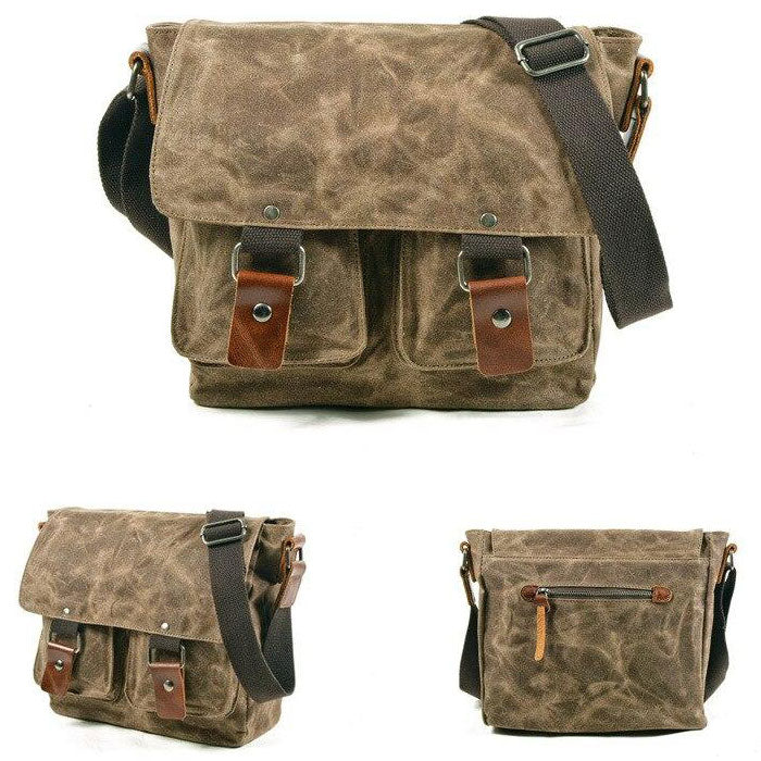 besace homme vintage