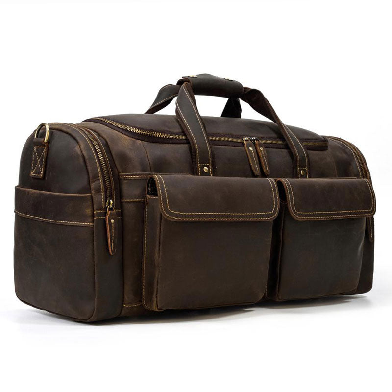 sac de voyage en cuir femme