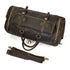 sac de voyage cuir noir