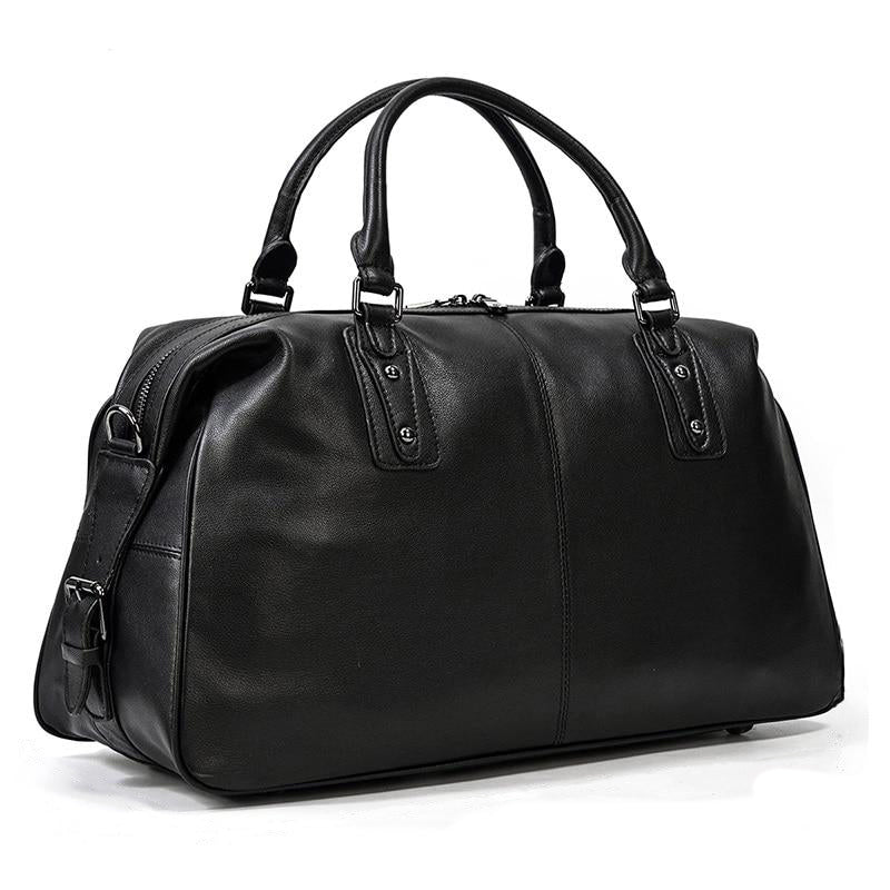 sac de voyage en cuir vintage femme