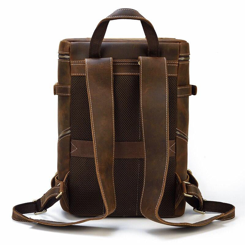 sac à dos homme cuir vintage