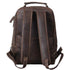 sac à dos cuir brun
