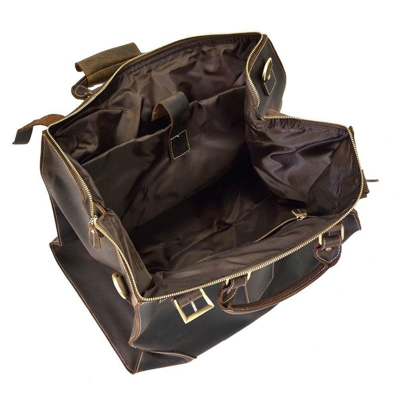 sac voyage cuir