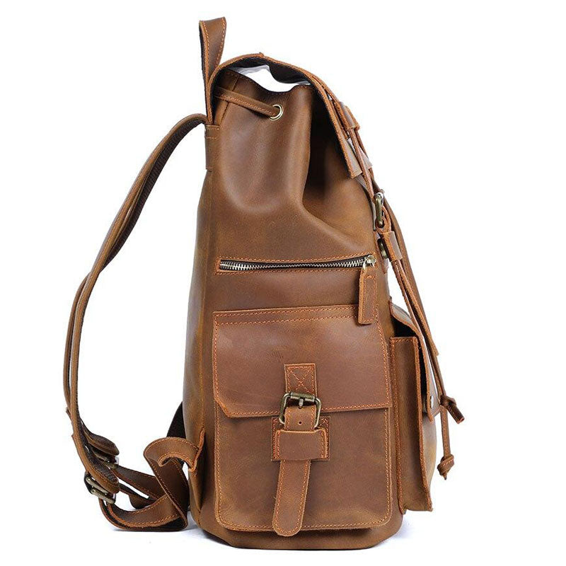 sac à dos cuir femme vintage