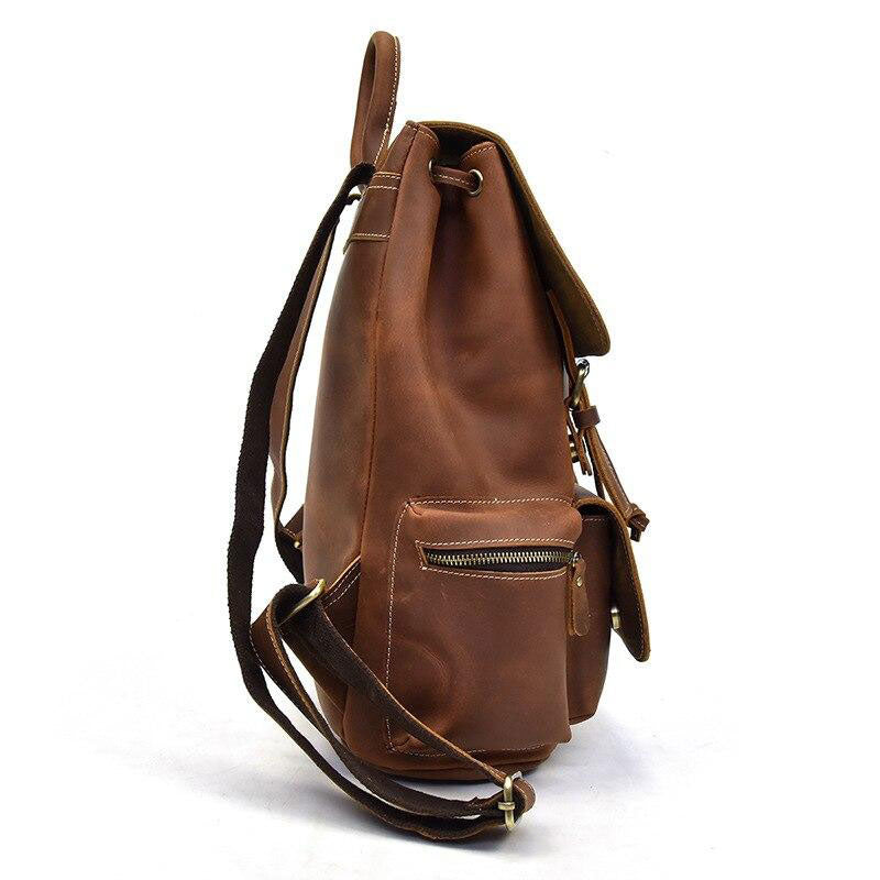 sac à dos baroudeur cuir