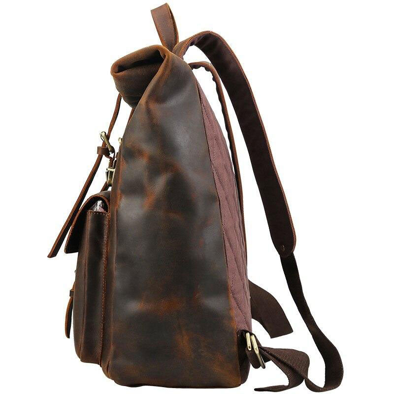 sac à dos voyage cuir