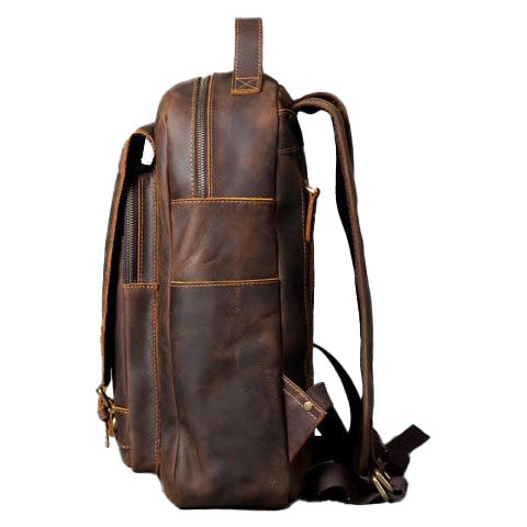 sac cartable en cuir femme